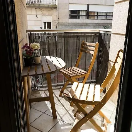 Centro 3hab Parking Incluido & Wifi 5pax ツ By Rias Baixas דירה *